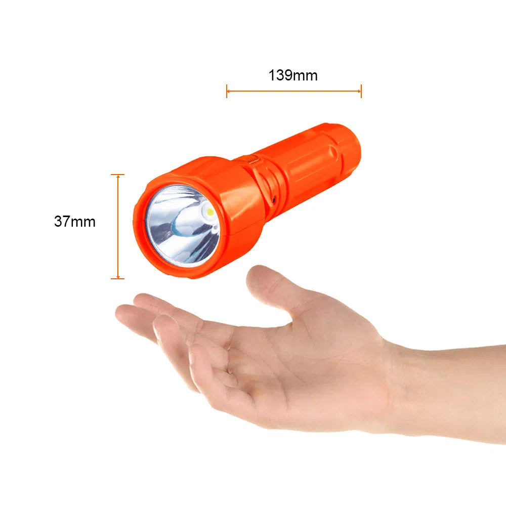 LINTERNA LED TECNOLITE HANDEN I RECARGABLE PORTÁTIL 1W LUZ DE DÍA INCLUYE CABLE DE CARGA