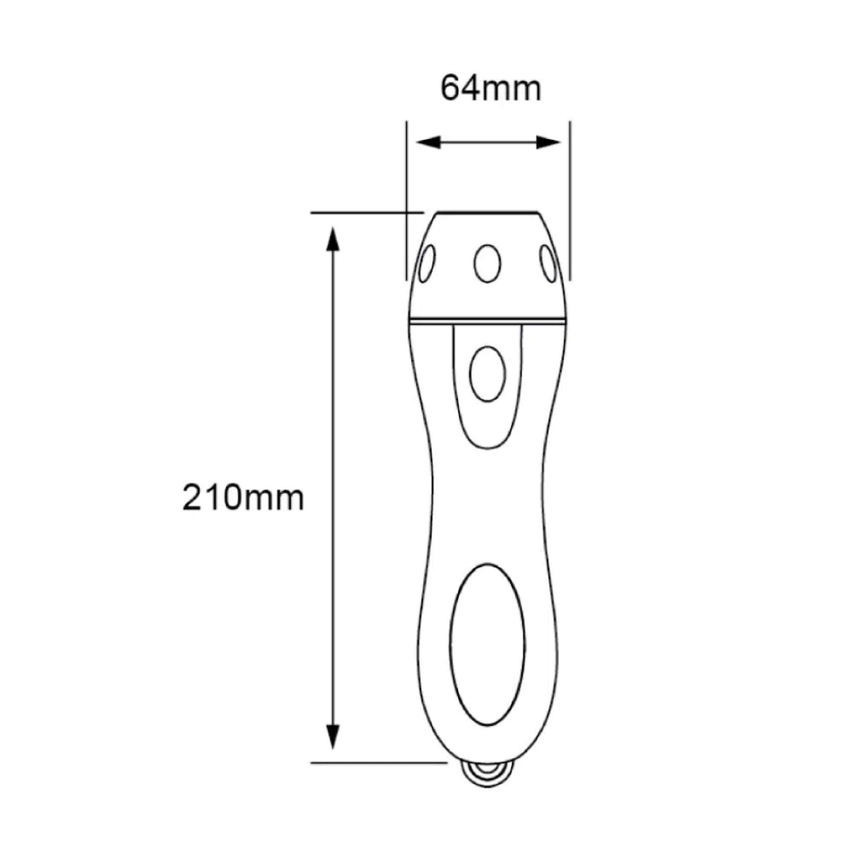 LINTERNA PORTATIL 0.5W. LED LUZ DE DIA REVATI II INCLUYE BATERIAS ***TECNOLITE HAE***