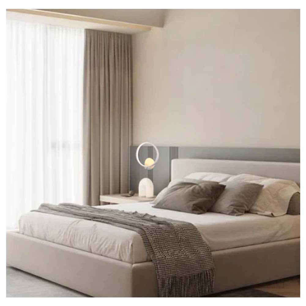 ARBOTANTE CIRCULAR LED 10W BCO NEUTRO 4000K PARA INTERIOR 110-220 VOLTS