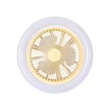VENTILADOR DE TECHO CON LAMPARA LED DE 30W Y ASPAS INTERNAS LV30W02 MEGALUZ