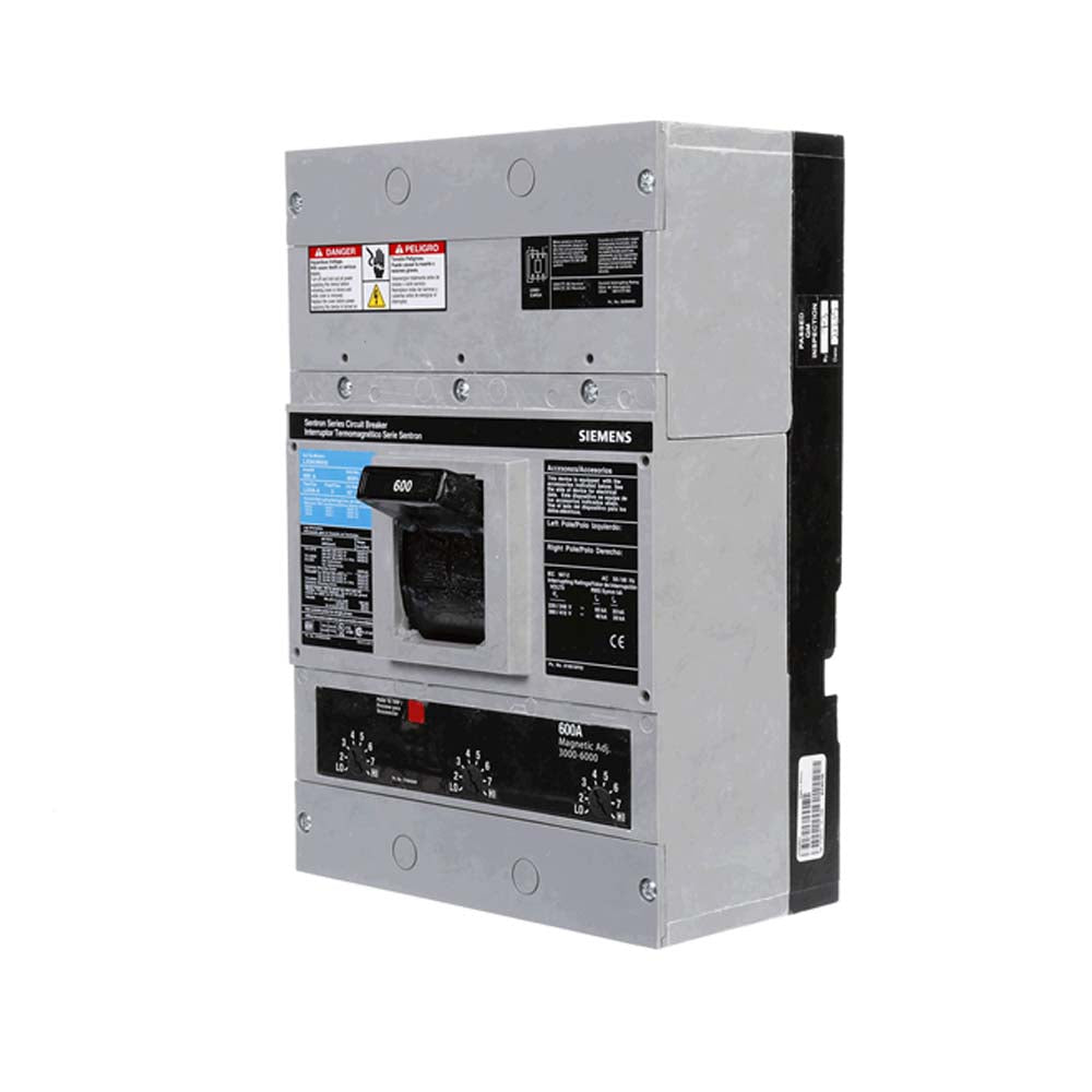 I.T.M. 3X600A/600V LXD63B600 A7B10000001422 A7B10000011755 SIEMENS ** SIN ZAPATAS Y SIN TORNILLOS **