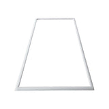 LUMINARIO TIPO MARCO DE LED BLANCO CALIDO 60W RECTANGULAR DE EMPOTRAR O SUSPENDER  ALUM ACABADO BLANCO COMPATIBLE CON PAPEL DE PLAFON RETICULAR 85-265V CA IP20