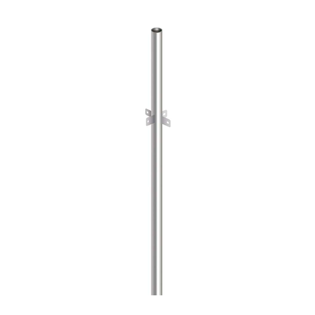 MASTIL DE ACERO INOX DE 6M C / OREJAS MCA PARRES