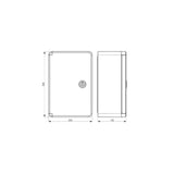 ARMARIO 25X30X13 PUERTA LISA MCA SOLERA