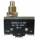 MICRO 107-063 1P. 2T. 10A. 125-250VCA HARTMAN