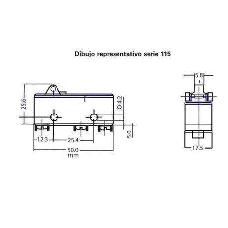 MICRO 115-059 1P. 2T. 15A. 125-480VCA HARTMAN