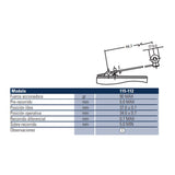 MICRO 115-112 1P. 2T. 20A. 125-480VCA HARTMAN