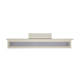 LUM  ARBOTANTE SMD LED DE SOBREPONER EN MURO ALUM BLANCO 9W 2700K DRIVER INC ILLUX