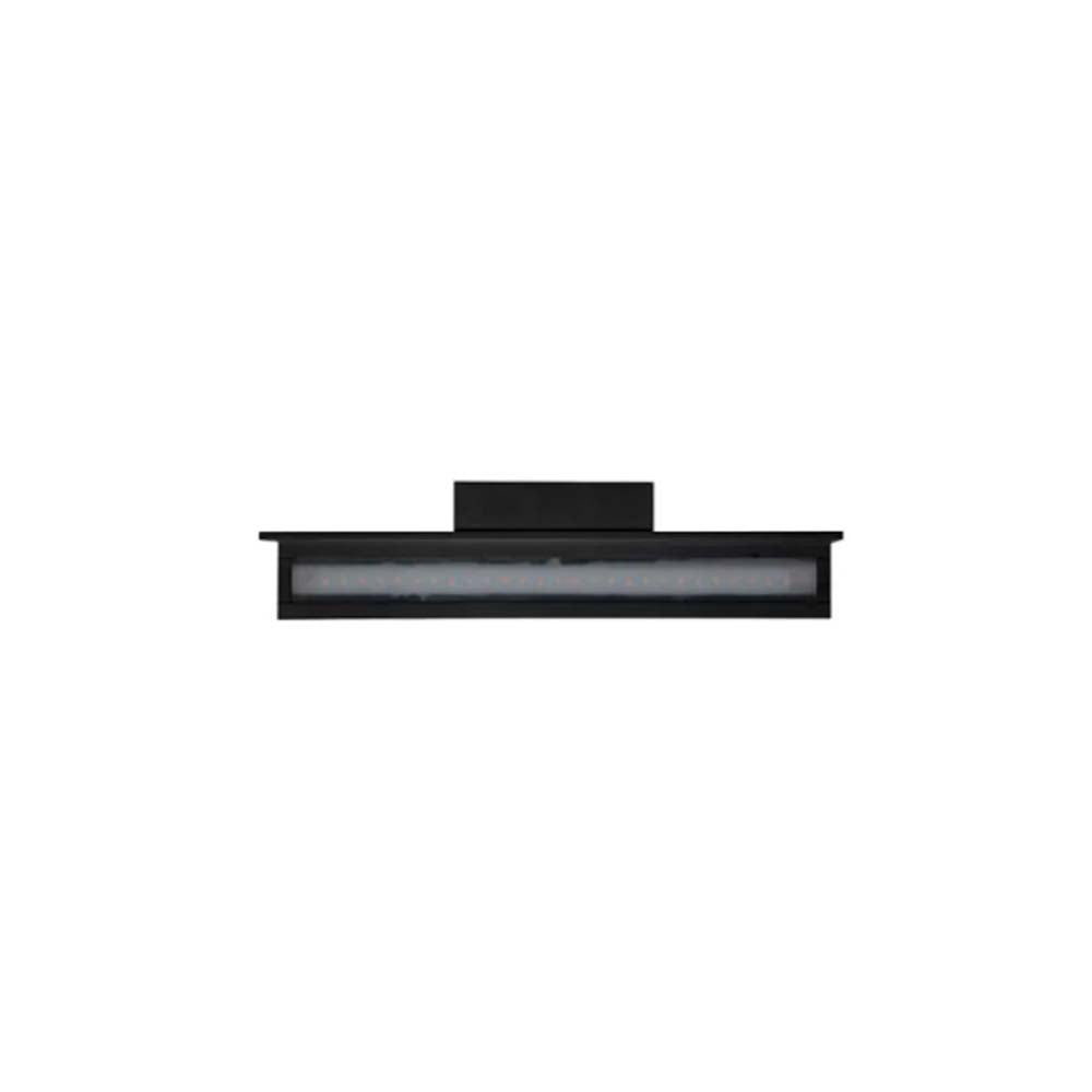 LUM ARBOTANTE DECORATIVO (SOBREPONER EN MURO) SMD LED DE 9W ACAB NEGRO INC DRIVER 100-240V ILLUX