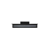 LUM ARBOTANTE DECORATIVO (SOBREPONER EN MURO) SMD LED DE 9W ACAB NEGRO INC DRIVER 100-240V ILLUX