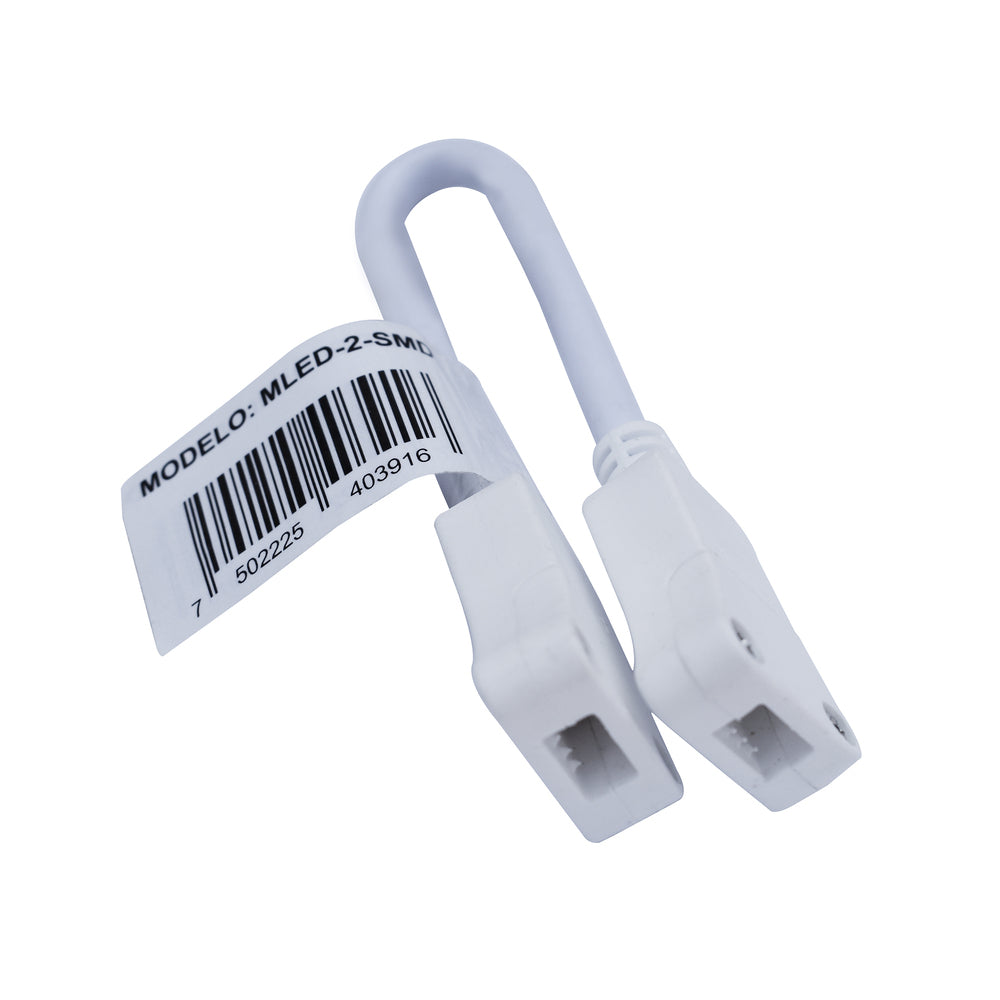CONECTOR ESQUINA 25CM P/MANG. LED 3528 SMD