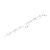 TIRA FLEXIBLE LED 5050 SMD 12V. INTERIOR L.D. 5 MTS