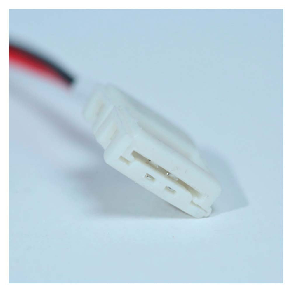 CABLE 2 HILOS C/DOBLE CONECTOR PRESION P/UNIR TIRAS O MODULOS 5050