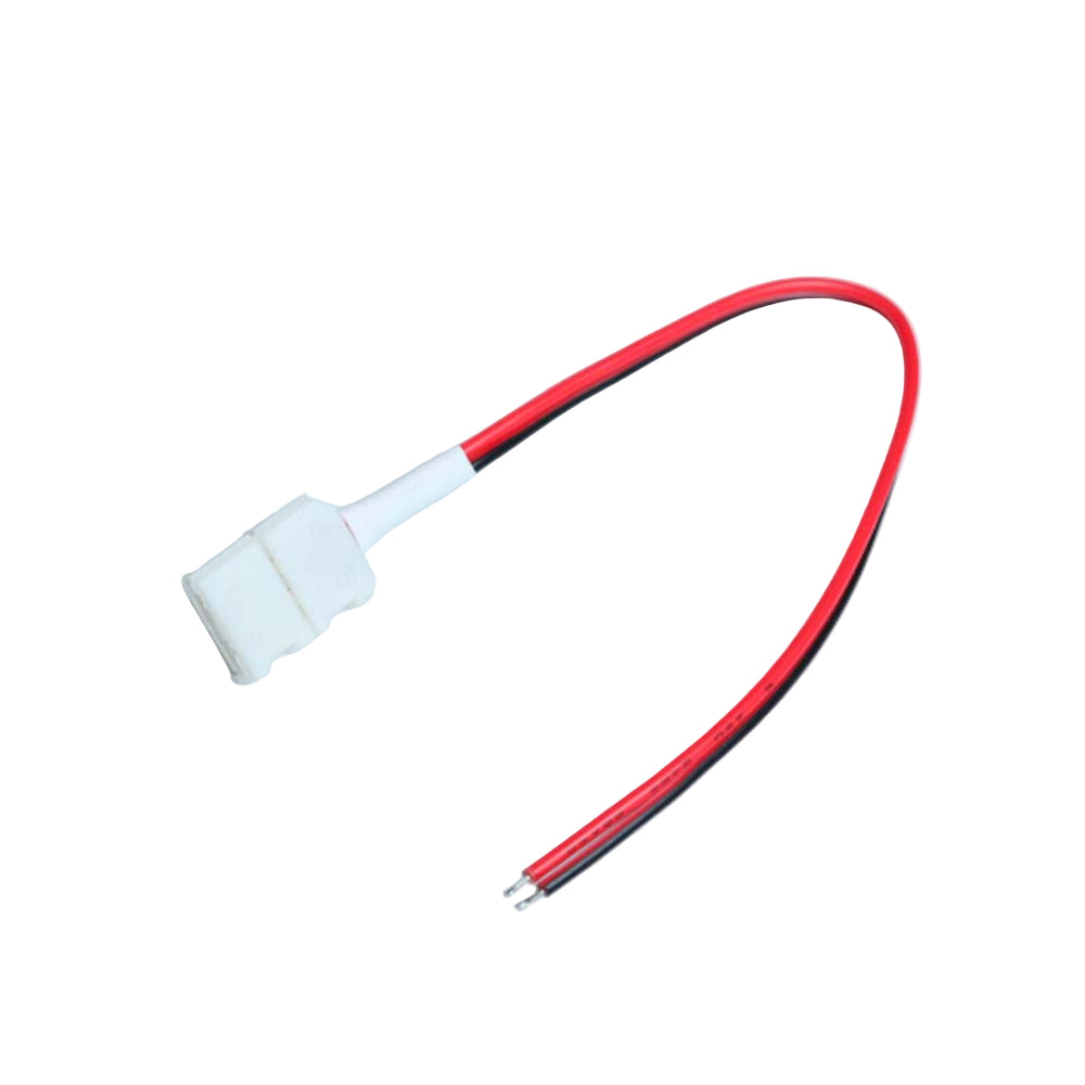 CABLE 2 HILOS C/CONECTOR PRESION P/UNIR TIRAS O MODULOS 3528