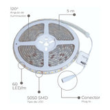 TIRA FLEXIBLE LED 5050 SMD 12V. IP68 L.D.