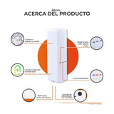 MOTOR PERSIANA 12.6V 1A BLANCO