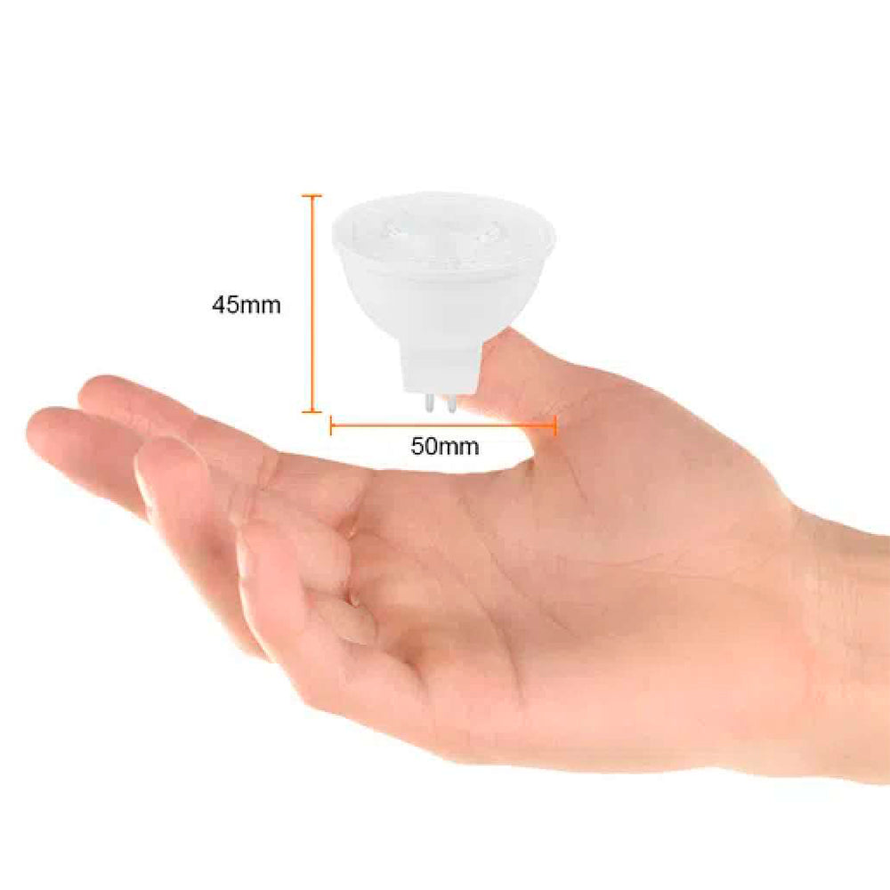 FOCO LED TECNOLITE 5.5W LUZ DE DÍA BASE GX5.3 NO ATENUABLE