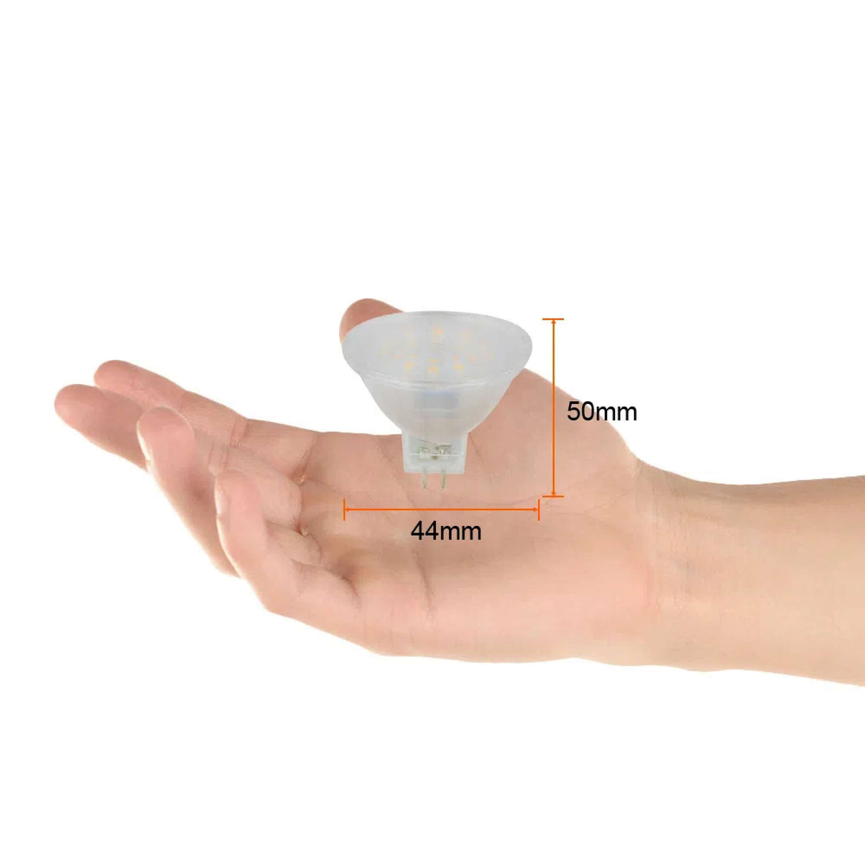 FOCO LED TECNOLITE TIPO MR16 3W LUZ DE DÍA BASE GX5.3 MR16-SMDLED/3W/65