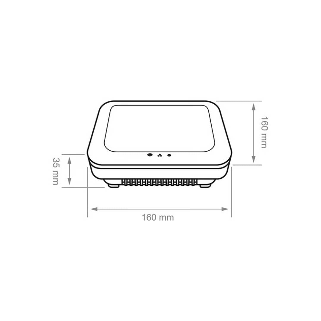 DISP ROUTER WIFI-TUYA 7W 100-240V BCO