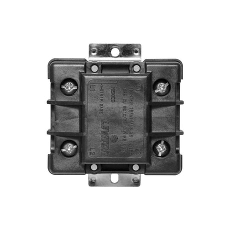 INT. PALANCA NEGRO 2H/60A ARRANQUE MOTOR GDO. IND. S/CONEX. TIERRA 10HP/240V. 15HP/480V. 20HP/600V. MS602-BW