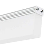 LUMINARIO DE LED P/ PARED 7W 40X8CM COLOR CROMADO MCA MAXXI