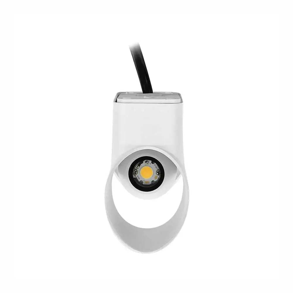 LUMINARIO DE PARED INTERIOR/EXTERIOR LED INTEGRADO 2X3W IP54 ALUMINIO INYECTADO NEGRO