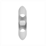 LUMINARIO DE PARED INTERIOR/EXTERIOR LED INTEGRADO 2X3W IP54 ALUMINIO INYECTADO NEGRO