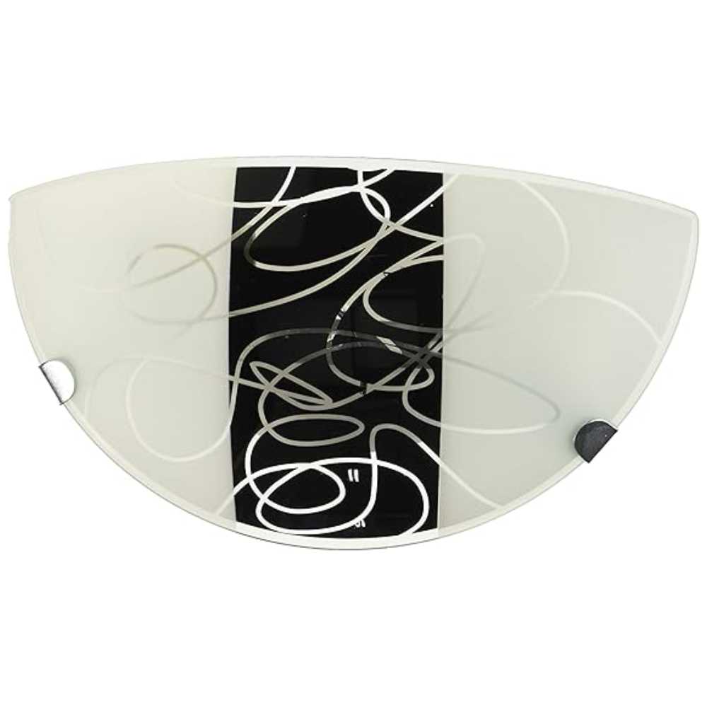 ARBOTANTE BCO. 20W. E26 MATE DECORADO