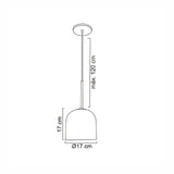 LUMINARIO COLGANTE ALUMINIO VIDRIO SOPLADO DEGRADADO DISPONIBLE COBRE 127V LAMPARA OPCIONAL NO INCLUIDA