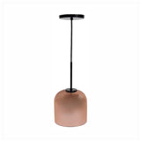 LUMINARIO COLGANTE ALUMINIO VIDRIO SOPLADO DEGRADADO DISPONIBLE COBRE 127V LAMPARA OPCIONAL NO INCLUIDA