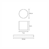 LUMINARIO COLGANTE CUERPO CILINDRICO DE ALUMINIO INYECTADO COLOR GRIS BASE METALICA COLOR BLANCO 4000K DIFUSOR EN ACRILICO BLANCO 36W 3300LM *** HAE ***