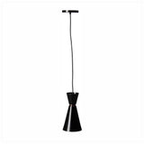 CANDIL LAMINA ACERO NEGRO DETALLE DORADO 14X120CM E27 127V MAXXI