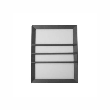 LUMINARIO DE INTERIOR/EXTERIOR LED INTEGRADO 20W INYECCION DE ALUMINIO COLOR GRIS PANTALLA DE ACRLICO IP54 II