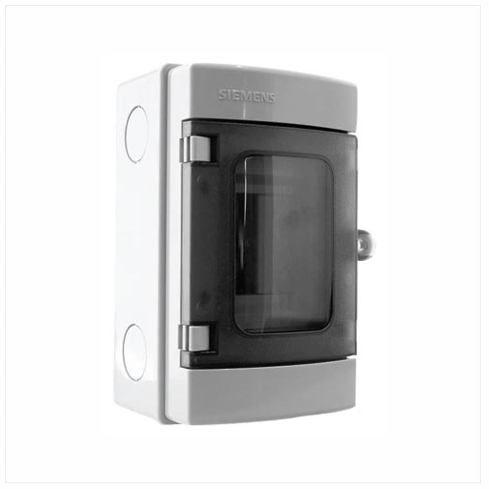 CENTRO DE CARGA PARA INTERRUPTOR TIPO QP. TIPO 3R SOBREPONER 2P 125A GRIS TAPA TRANSPARENTE