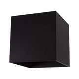 LUMINARIO DE LED P/PARED 2X3W 6000K IP45 10X10CM NEGRO ANGULO AJUSTABLE MCA MAXXI T.E. AGOSTO 2024