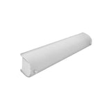 LUMINARIO DE PARED ARBOTANTE LAMINA DE ACERO VIDRIO MATE LATERALES CROMO LED INTEGRADO 3X5W 1270LM 6000K 8 X 45 CM