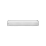 LUMINARIO DE PARED ARBOTANTE LAMINA DE ACERO VIDRIO MATE LATERALES CROMO LED INTEGRADO 3X5W 1270LM 6000K 8 X 45 CM