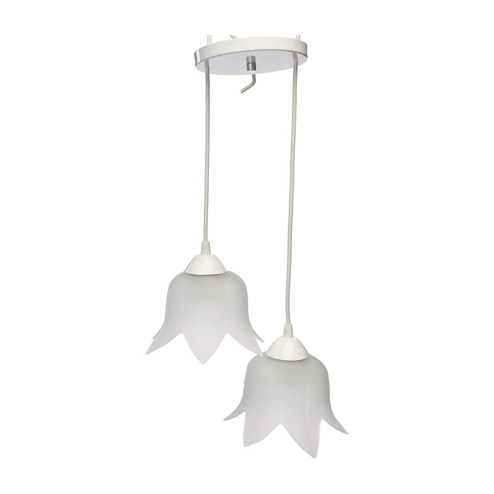 LUMINARIO COLGANTE LAMINA DE ACERO + VIDRIO MATE 16CM H-120CM 127VLAMPARA OPCIONAL NO INCLUIDA(MX-CL6612/B) *** HAE ***