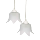 LUMINARIO COLGANTE LAMINA DE ACERO + VIDRIO MATE 16CM H-120CM 127VLAMPARA OPCIONAL NO INCLUIDA(MX-CL6612/B) *** HAE ***