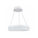 LUM COLGANTE LED INTEGRADO 24W 1920LM BASE AL CUERPO METAL A3 DIFUSOR ACRILICO 3000K-6000K