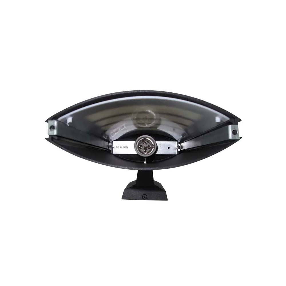 ARBOTANTE DE EXTERIOR CUERPO EN ALUMINIO E26 IP54 NEGRO ***HAE 2024***