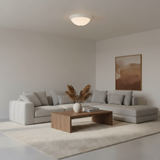 LAMPARA DECORATIVA PLAFON 40W COLOR BLANCO MX-PF4483/B MAXXI