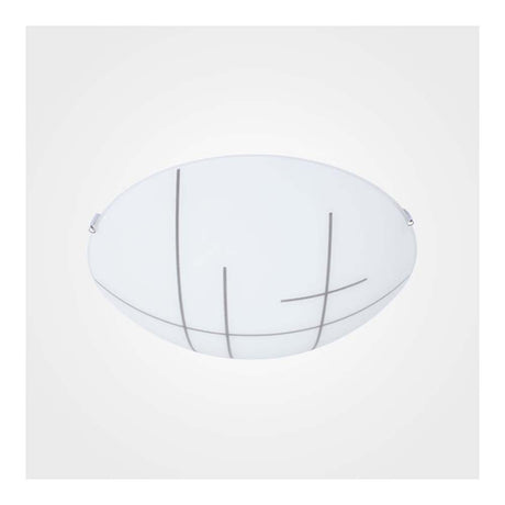 PLAFON DECORATIVO CRISTAL 2X60W. MX-PF7007 *** HAE ***