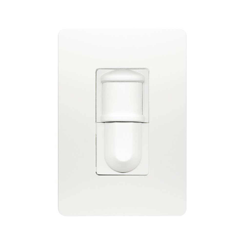 DETECTOR DE PRESENCIA 180 1,000W C/PLACA UNNO BLANCO UNNO