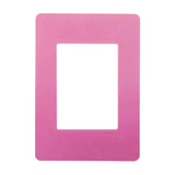 PLACA ESTEVEZ UNNO 3 MÓDULOS CARAMELO CHASIS BLANCO