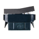 BOTÓN PARA TIMBRE ESTEVEZ ZENIT CAMPANA 1 MÓDULO ANTRACITA