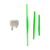 KIT DE ILUMINACIÓN LED ESTEVEZ ZENIT PARA APAGADOR Y PULSADOR 1.5 2 Y 3 MÓDULO BLANCO