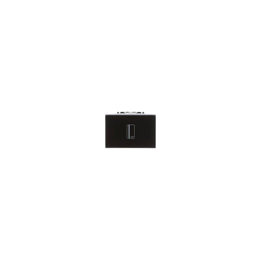INTERRUPTOR TARJETA ELECTROMECANICO 16A. 2 MOD. ANTRACITA N2214.1-AN ZENIT NIESSEN
