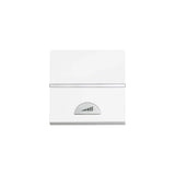 ATENUADOR DE LUZ ESTEVEZ ZENIT PULSANTE 2 MÓDULOS BLANCO