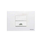 ATENUADOR DE LUZ ESTEVEZ ZENIT PULSANTE 2 MÓDULOS BLANCO